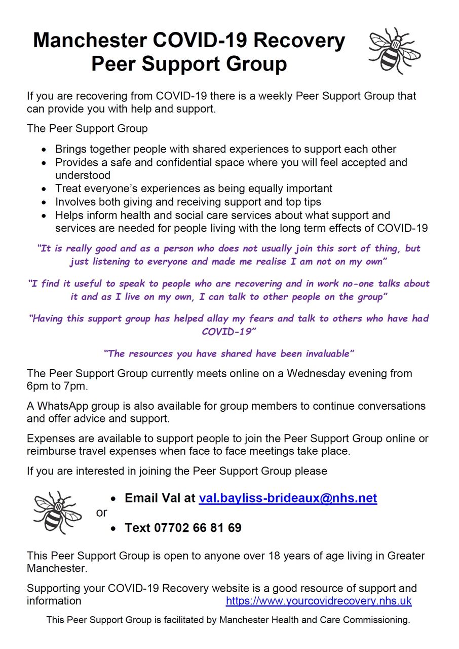 Manchester Covid-19 Recovery Peer Support Group